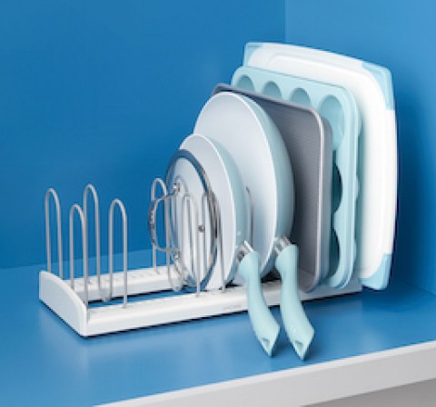 StoreMore Pan & Lid Rack