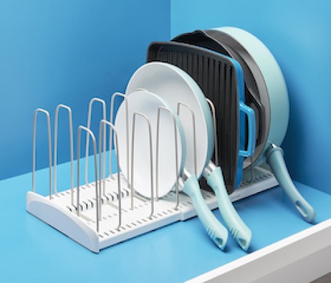 StoreMore Expandable Cookware Rack